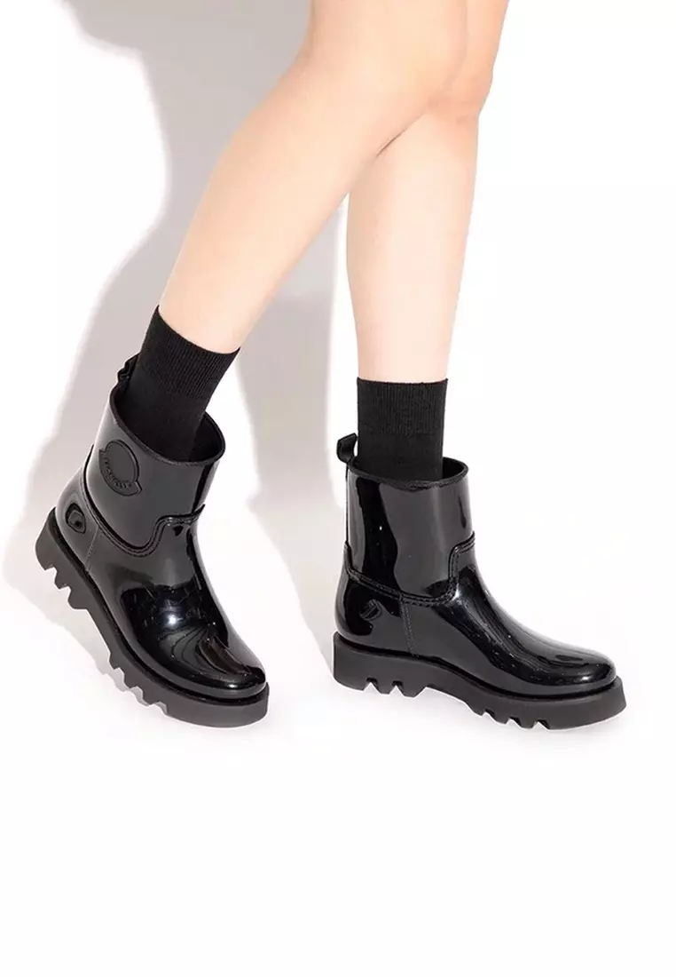 Ginette Rain Women's Boots in Black