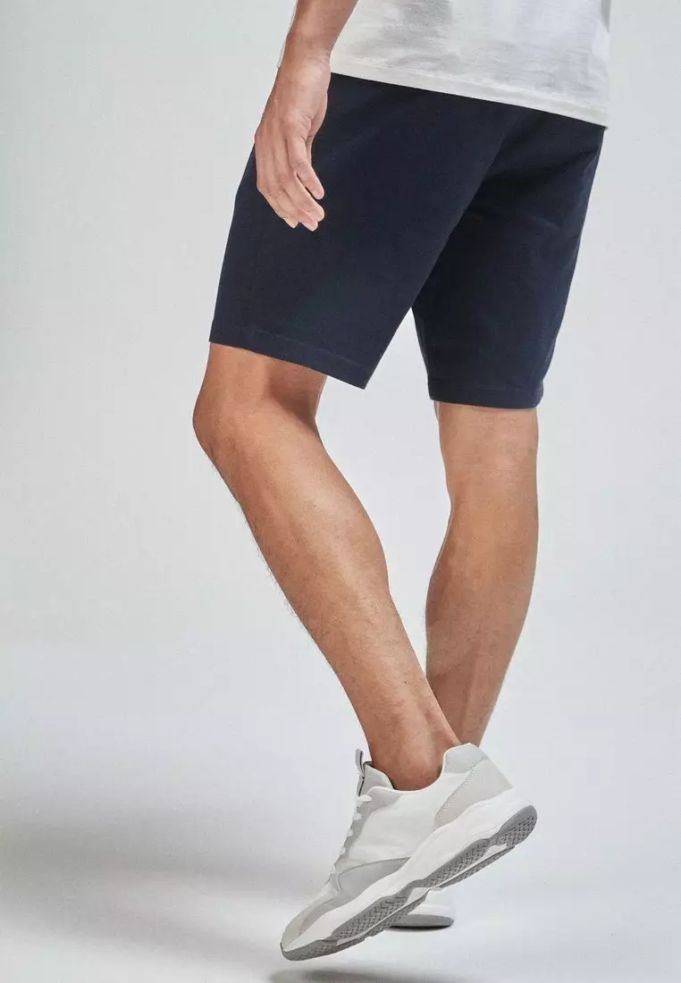 Stretch Chino Shorts-Straight Fit