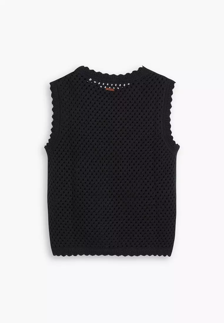 Women's Adrienne Crochet Tank 0040R-0001