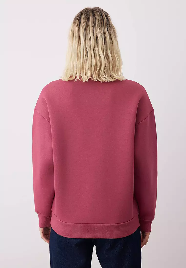Oversized Fleece Inner Sweatshirt