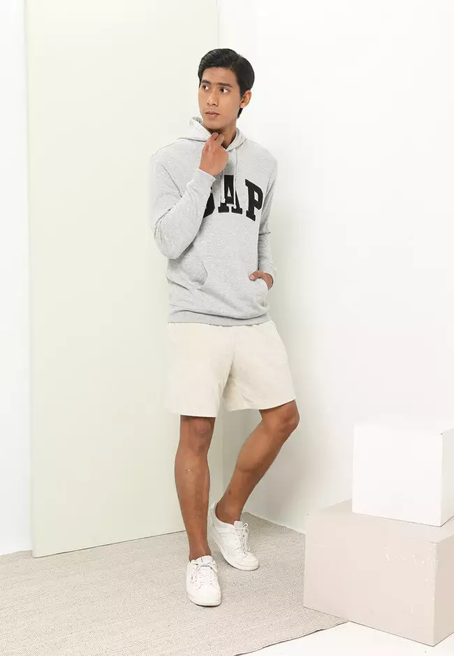 Fleece Gap Arch Hoodie