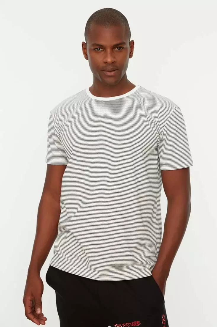 Striped t shirts mens online new arrivals