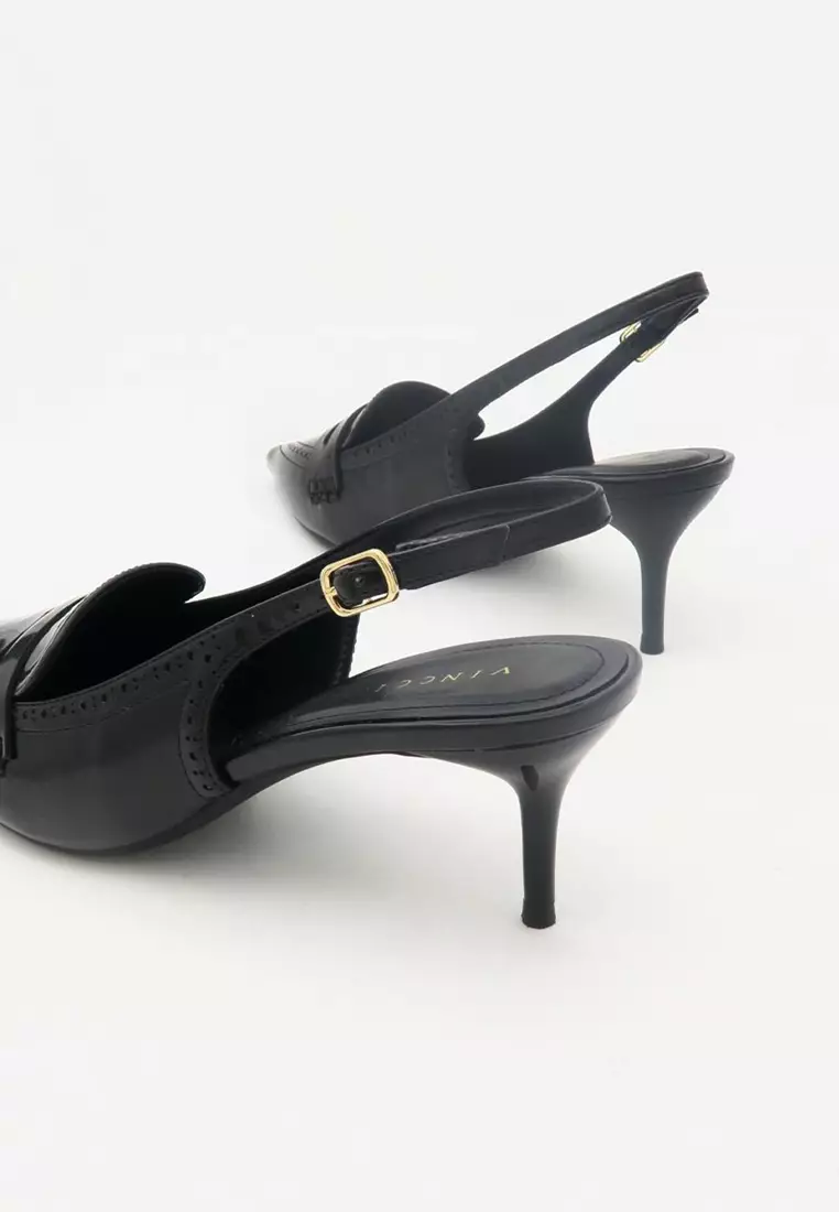 Slingback Heel Mules