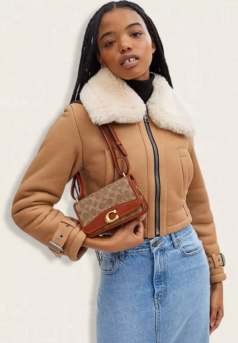 Coach Bandit Crossbody In Signature Tan Rust