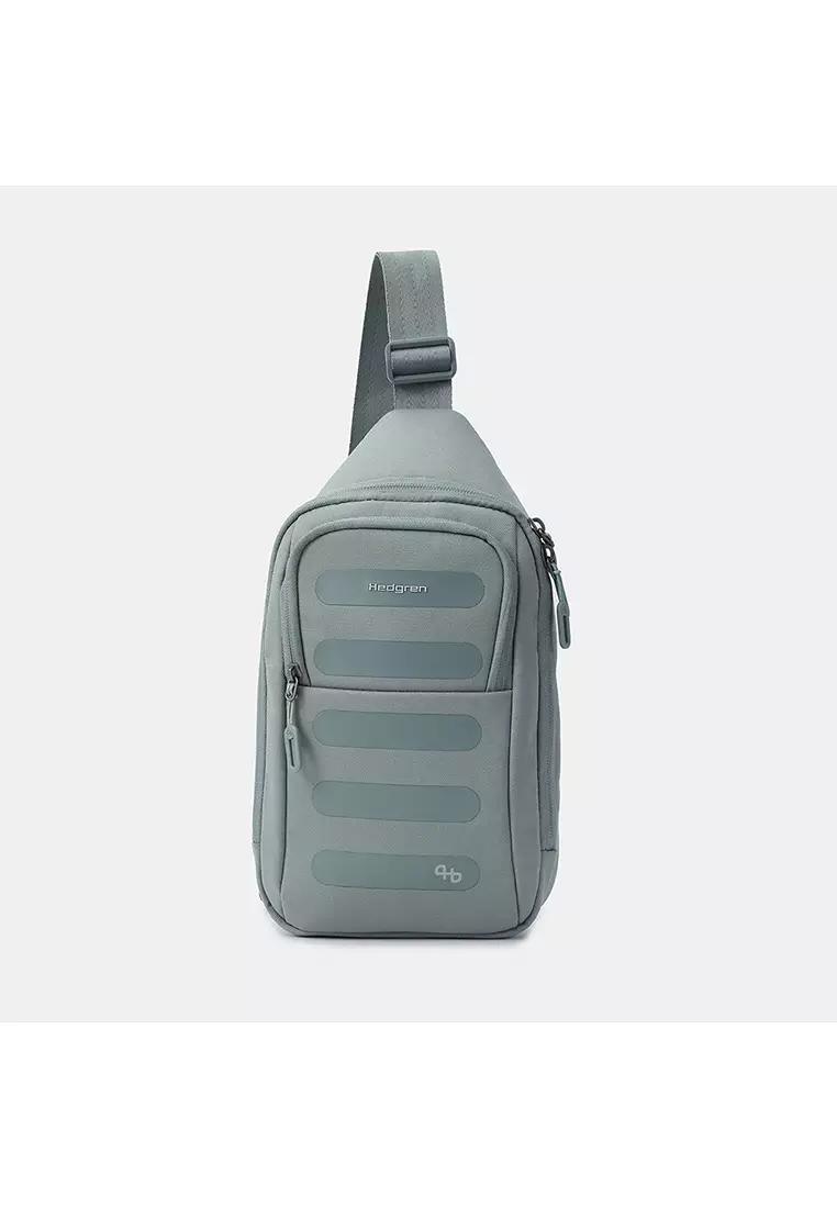 Jual Hedgren Sling Sling Bag + Rfid Os Bags Grey-Green Original 2026 ...