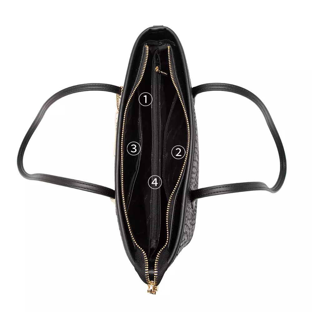 Palomino Belmora Totebag Wanita Warna Black