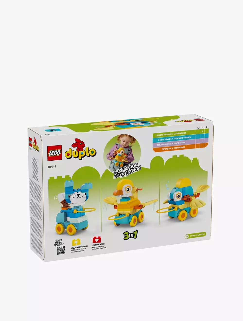 LEGO® DUPLO Town 3in1 Animals on Wheels - 10448
