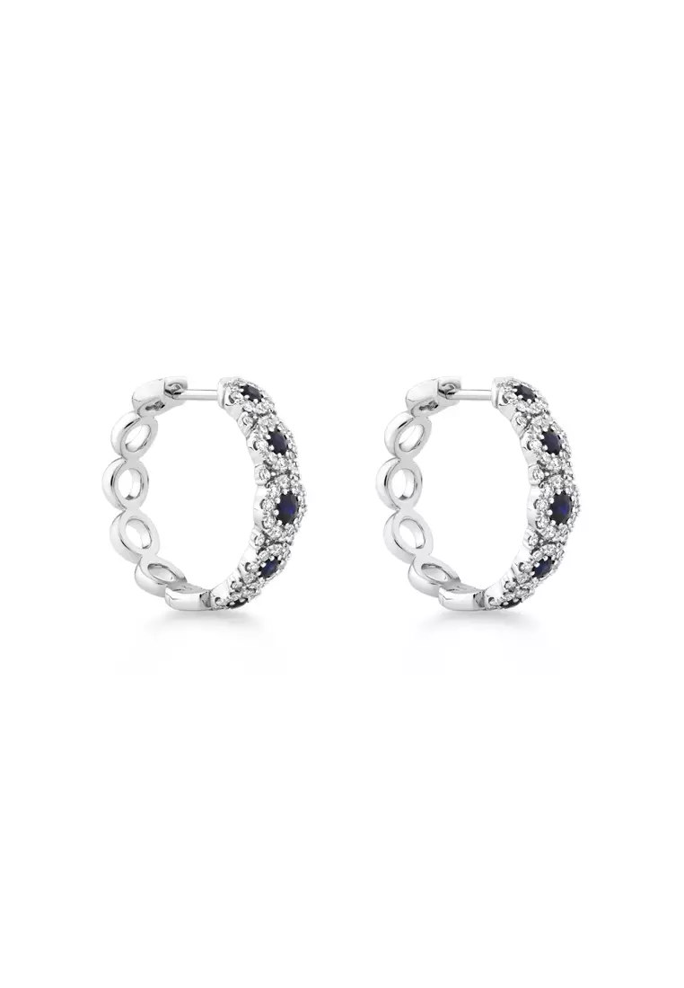 Michael hill sapphire on sale earrings