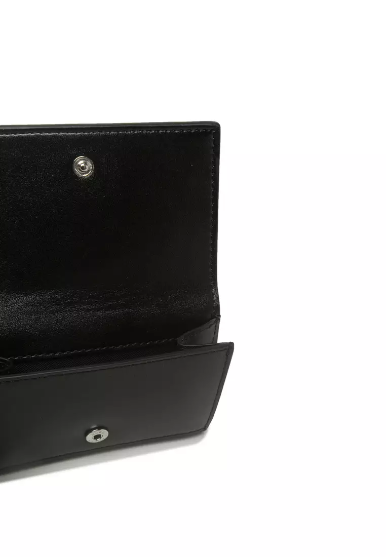 The Future Floral Utility Snapshot Top Zip Multi Wallet Card holder/Coin purse