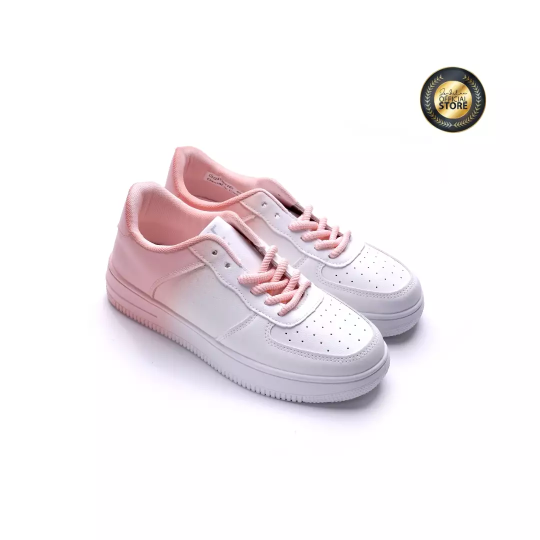 LEV By Zandilac - Sepatu Sneakers Wanita Dewasa CH241357WD - PUTIH/MERAH MUDA