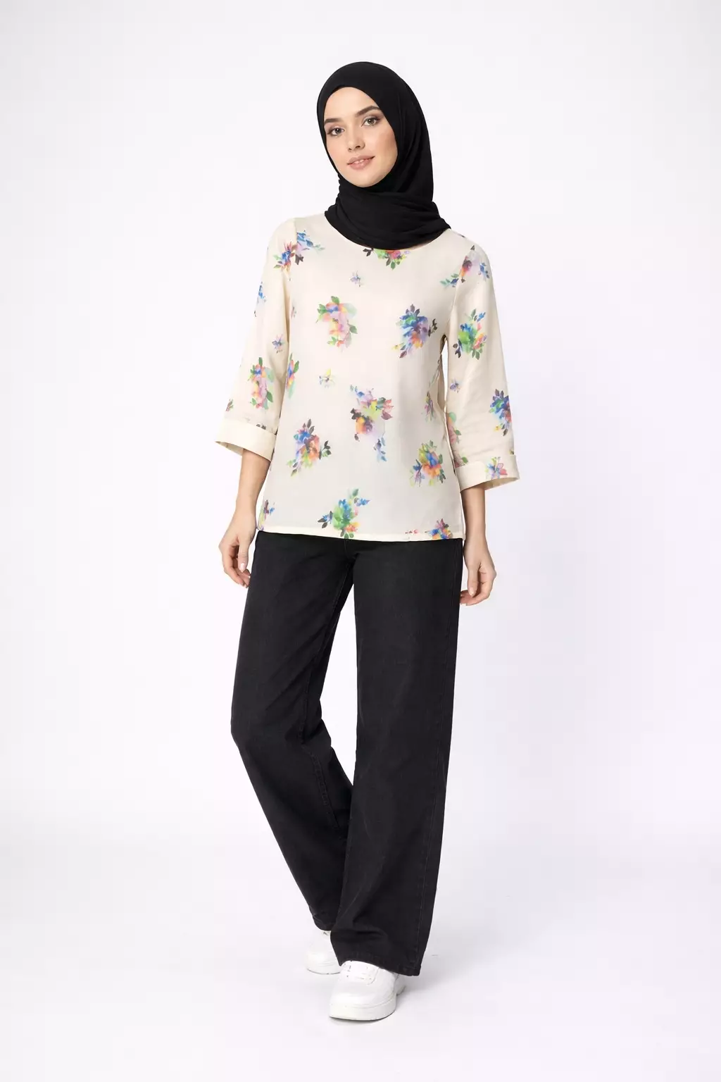 Aisha Blouse In Cream