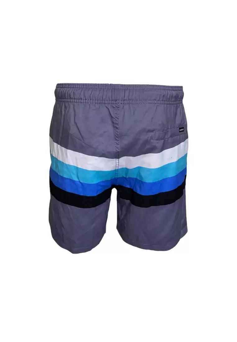 Surf Side Tropic Swim Shorts with Drawstring Mens Swimwear