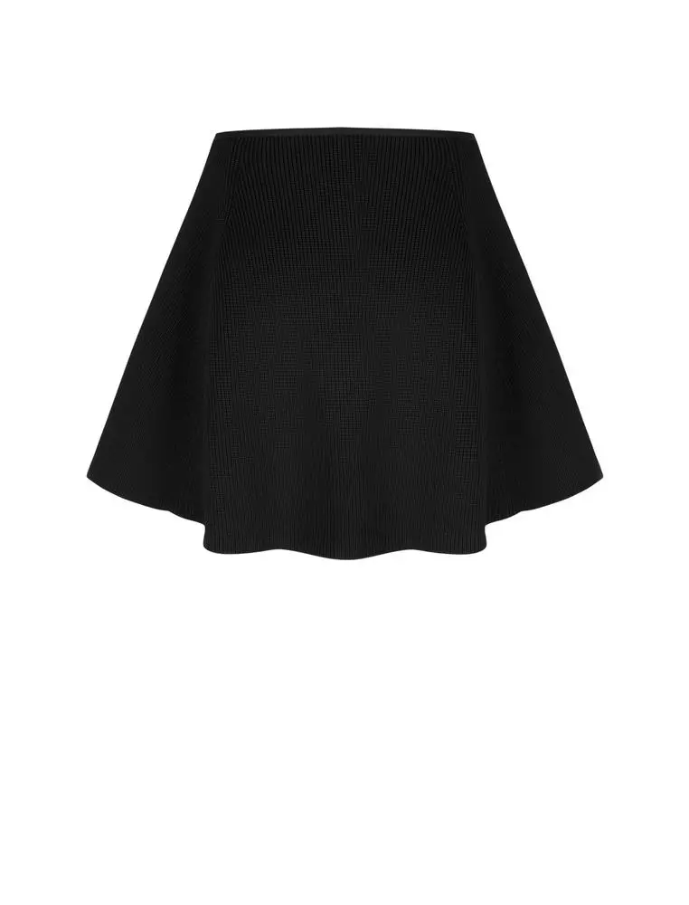 A-Line Short Waist Skirt