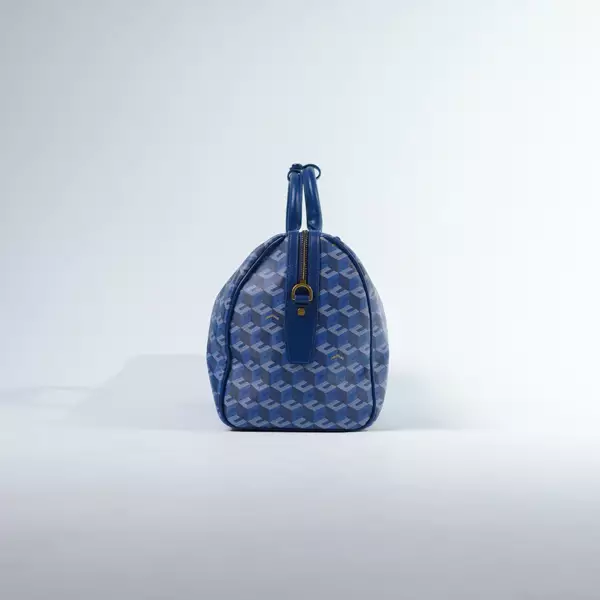 Tas CHRISTY NG ENZO BLUE DUFFLE BAG WITH LS LARGE 100% ORIGINAL