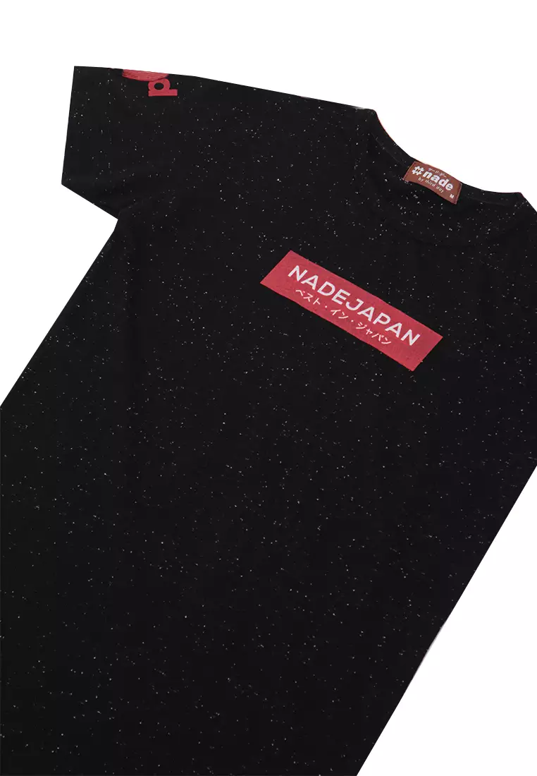 Nade FT016W s/s Lds Nade Jpn Box red blk nap