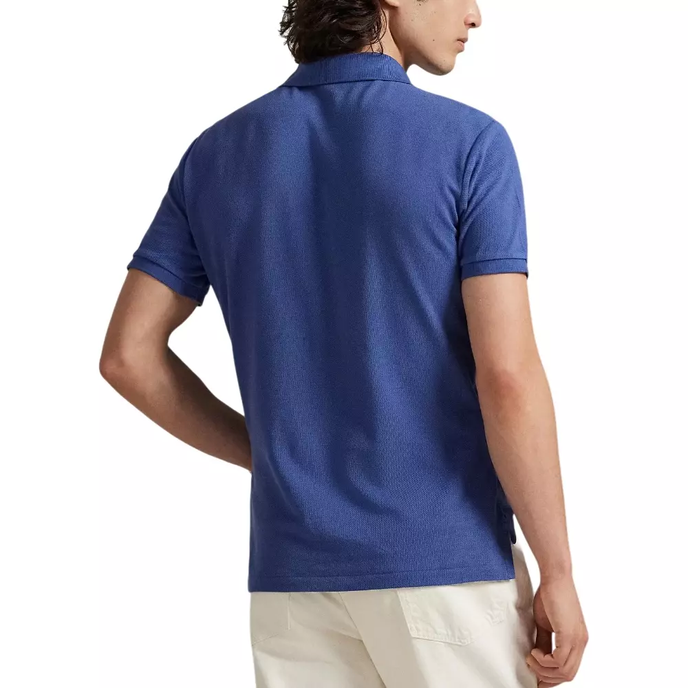 The Iconic Mesh Polo Shirt Old Royal Blue