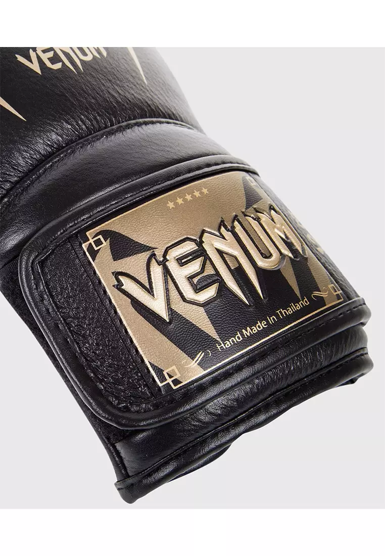 Venum Giant 3.0 Boxing Gloves - Nappa Leather Black/Gold