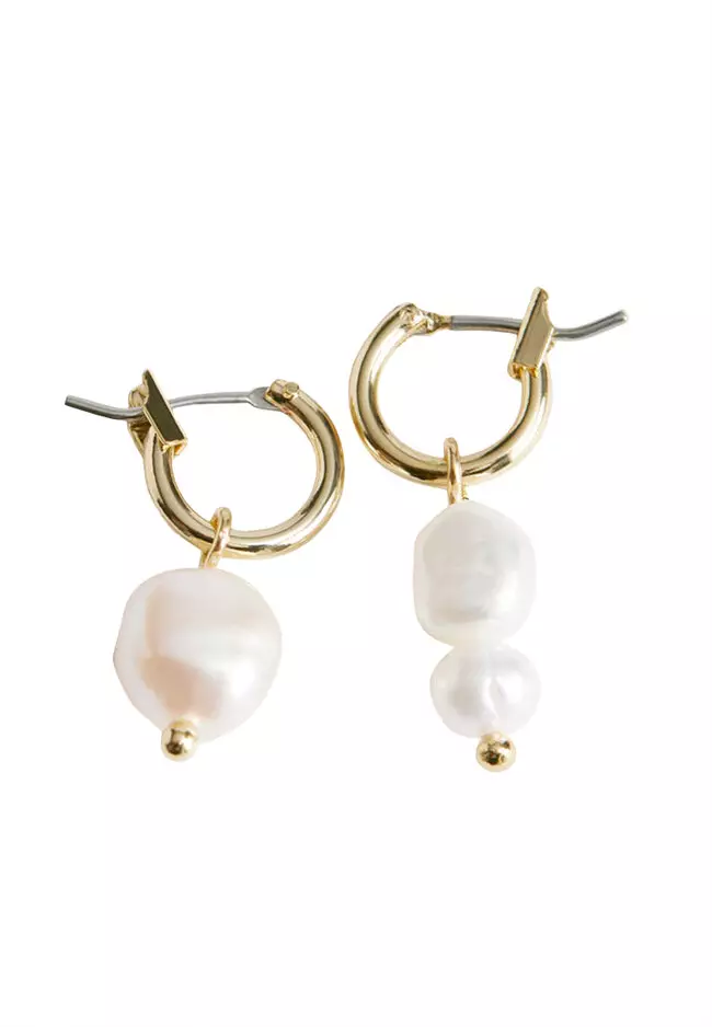 Other stories sale pearl earrings