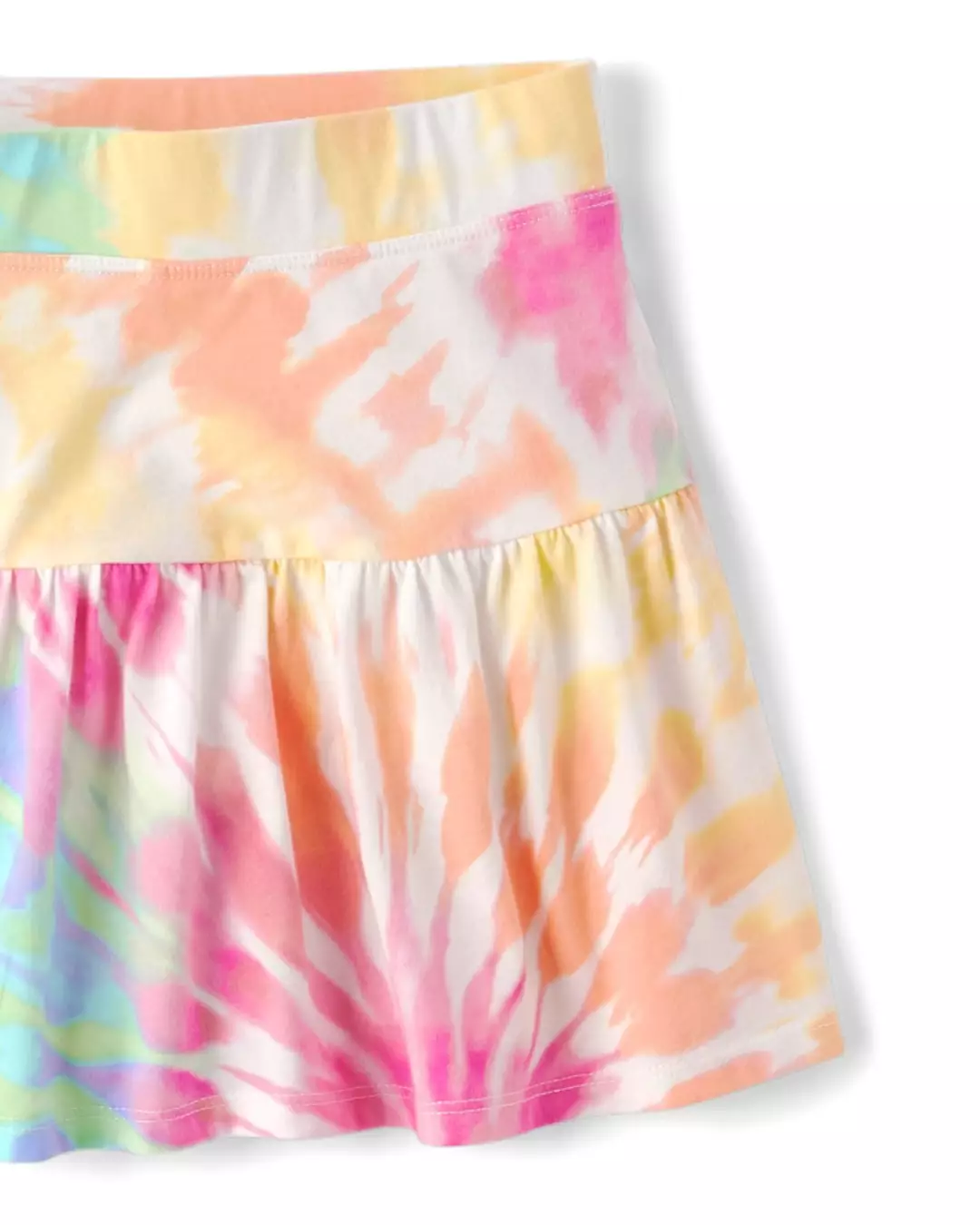 Girls Print Tiered Skort - Rok Celana Anak Perempuan (Multi)