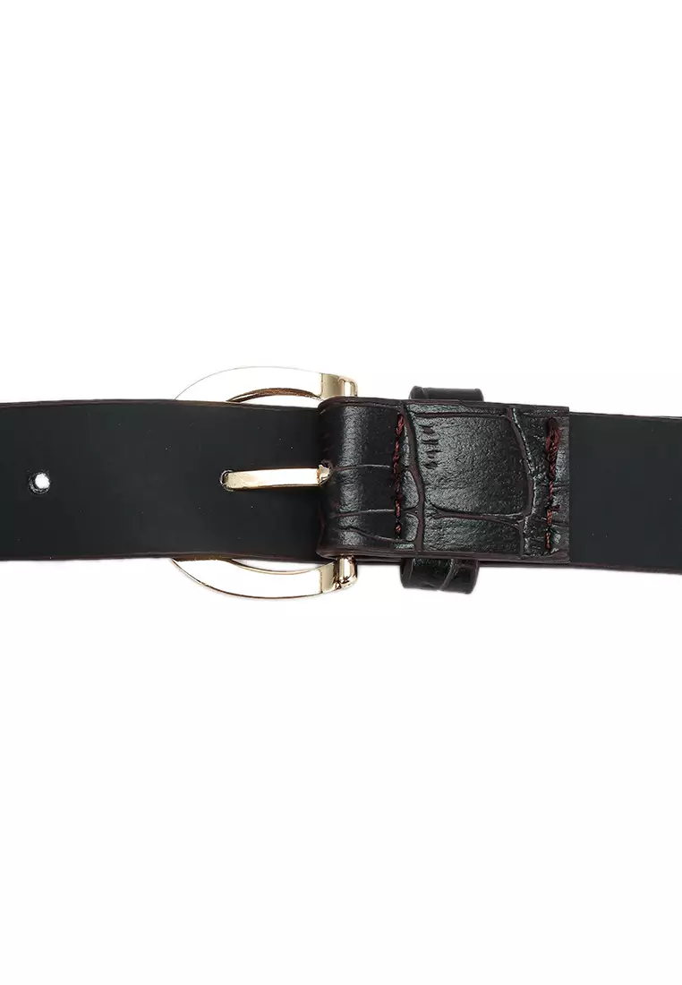2-Pack Leather-Look Belts