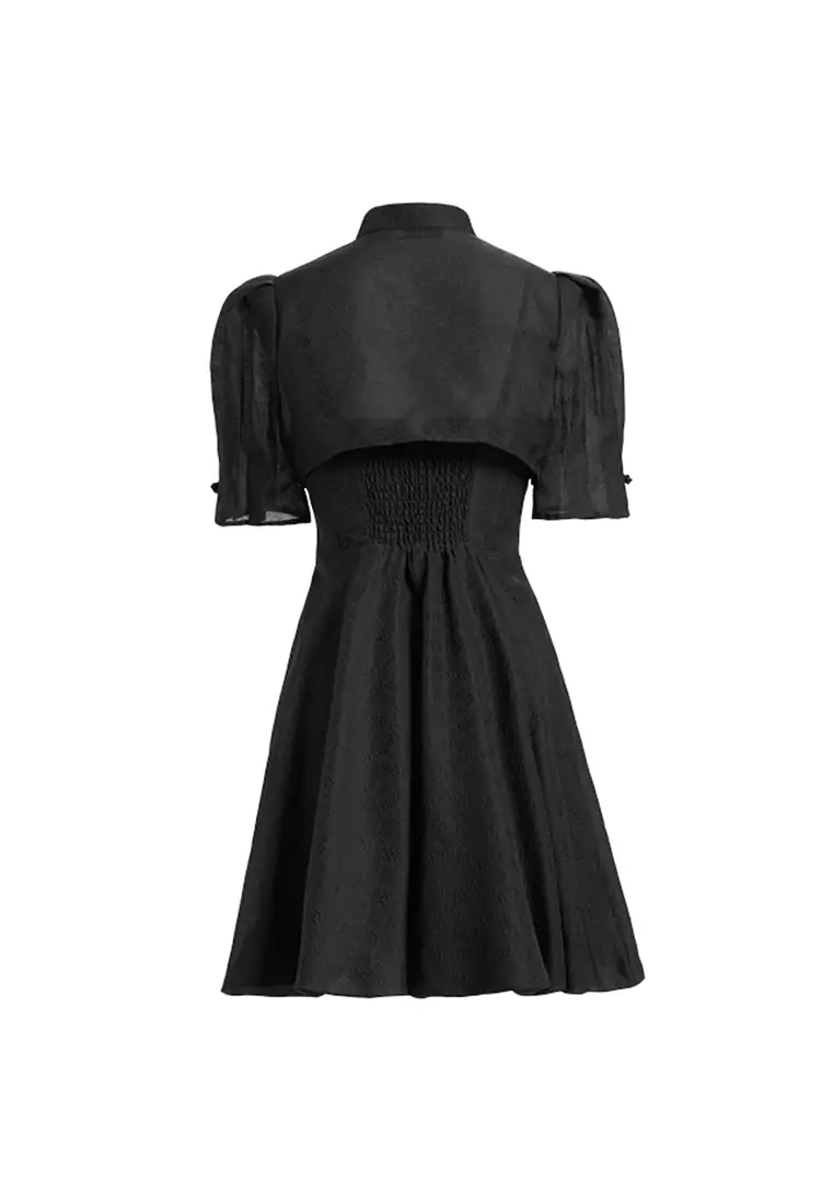 Modern Qipao Design Midi Dress