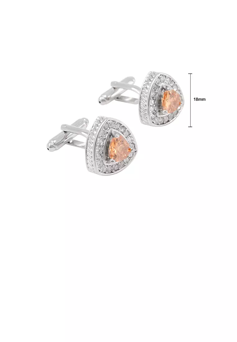 Champagne cubic clearance zirconia