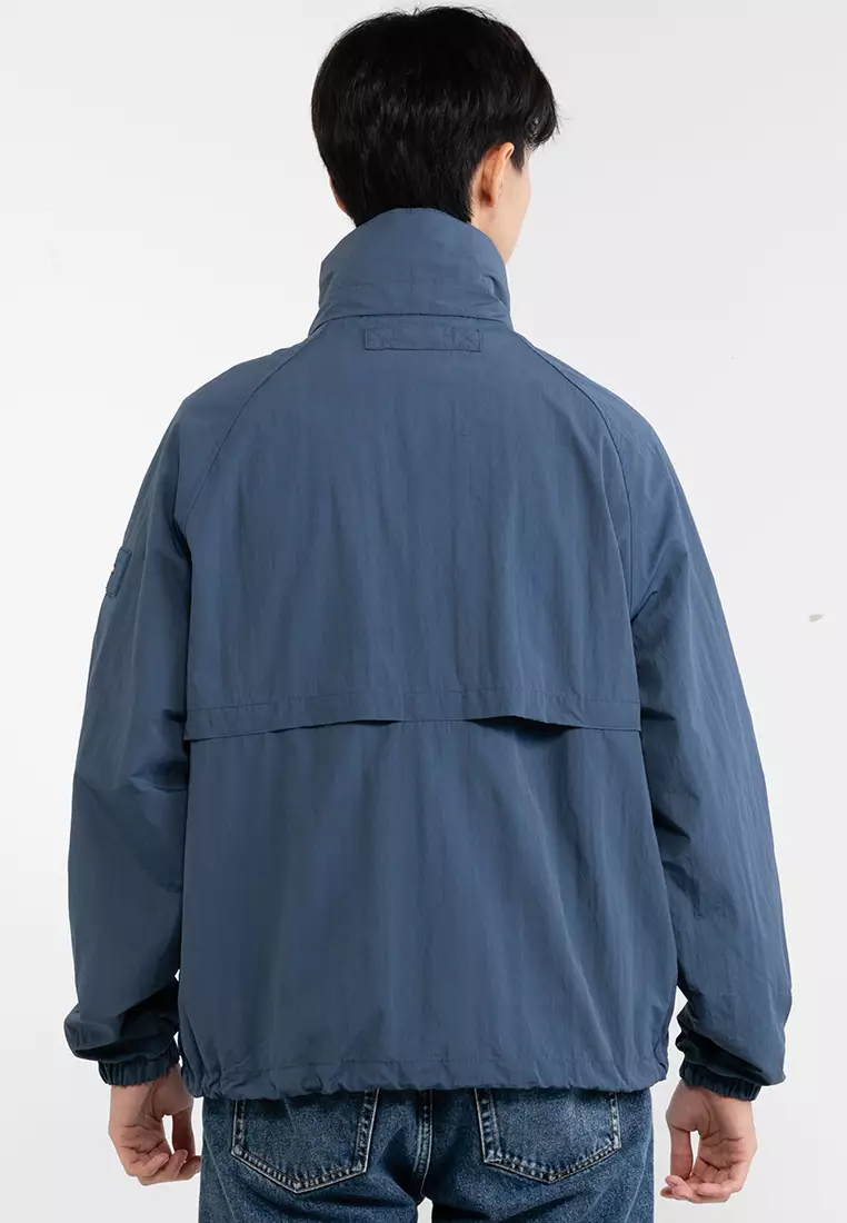 Tommy hilfiger blue parka on sale