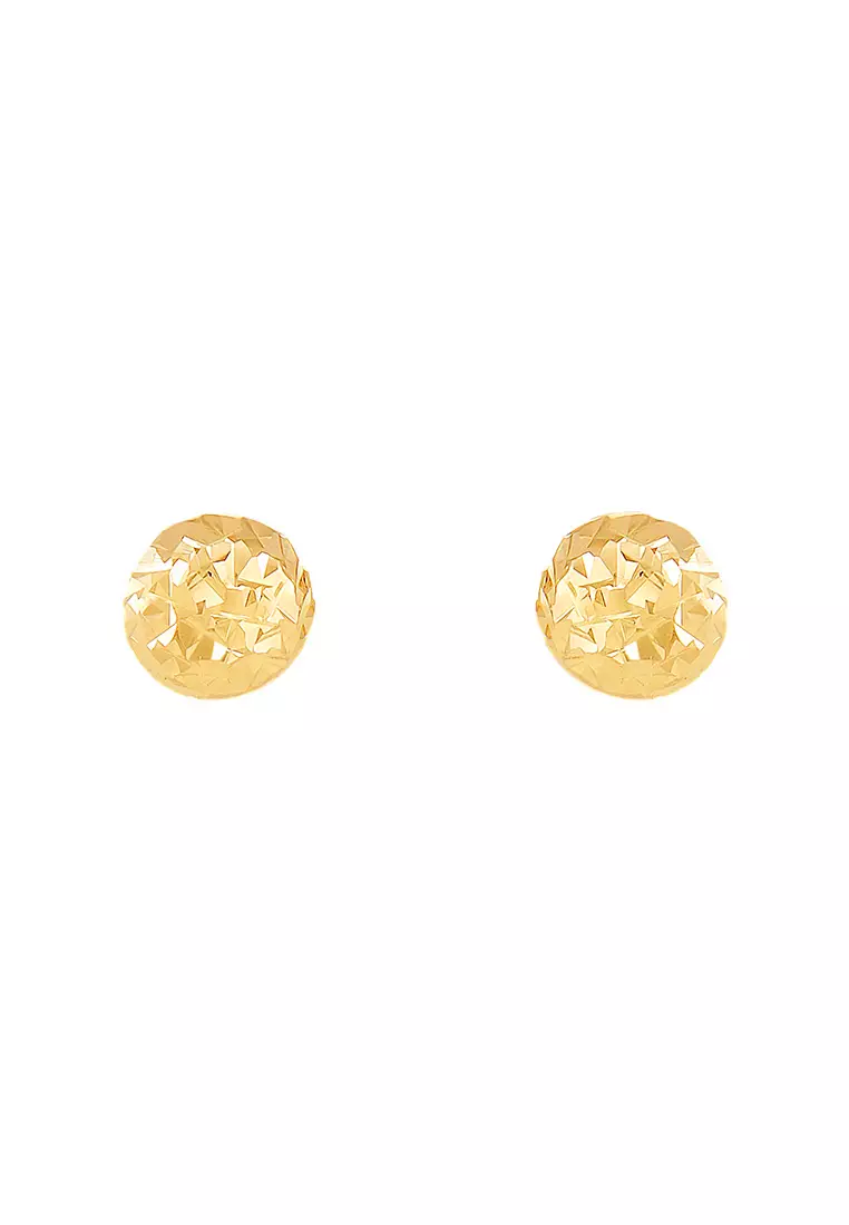 HABIB 375/9K Yellow Gold Earrings (Tatinia) BSC4-DCBE0004MM-V-3