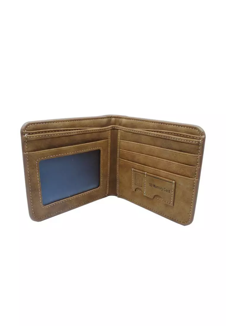 Dompet Fashion Pria Model Horizontal Material PU Leather Nubuck ORIGINAL