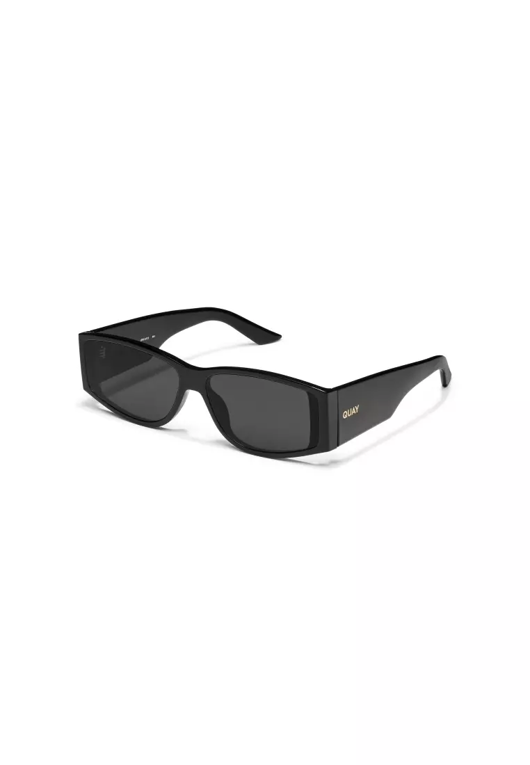 Not My Fault Sunglasses - Black/Smoke
