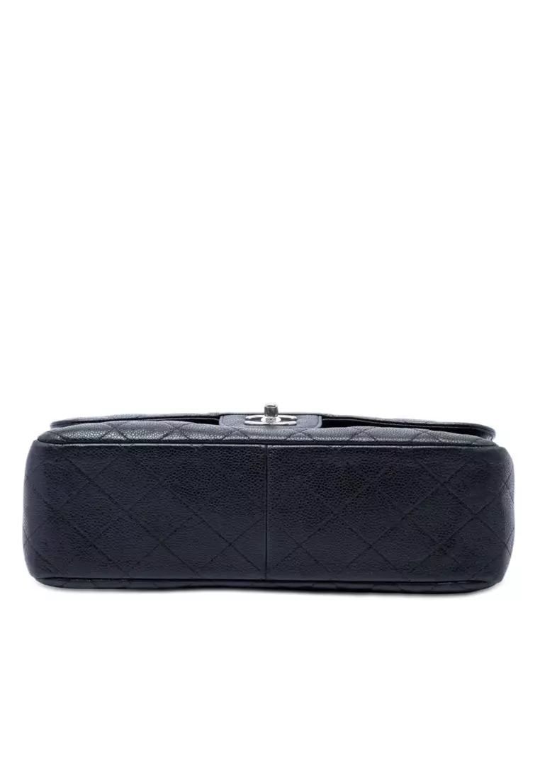 Pre-Loved Chanel Jumbo Classic Caviar Double Flap