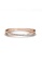 Her Jewellery gold Criss Bangle (Rose Gold) - Made with premium grade crystals from Austria 5B8AFAC4AE5202GS_1
