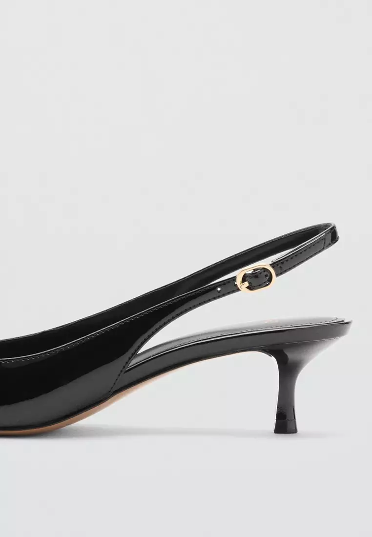 Kitten-Heel Patent Leather Shoes