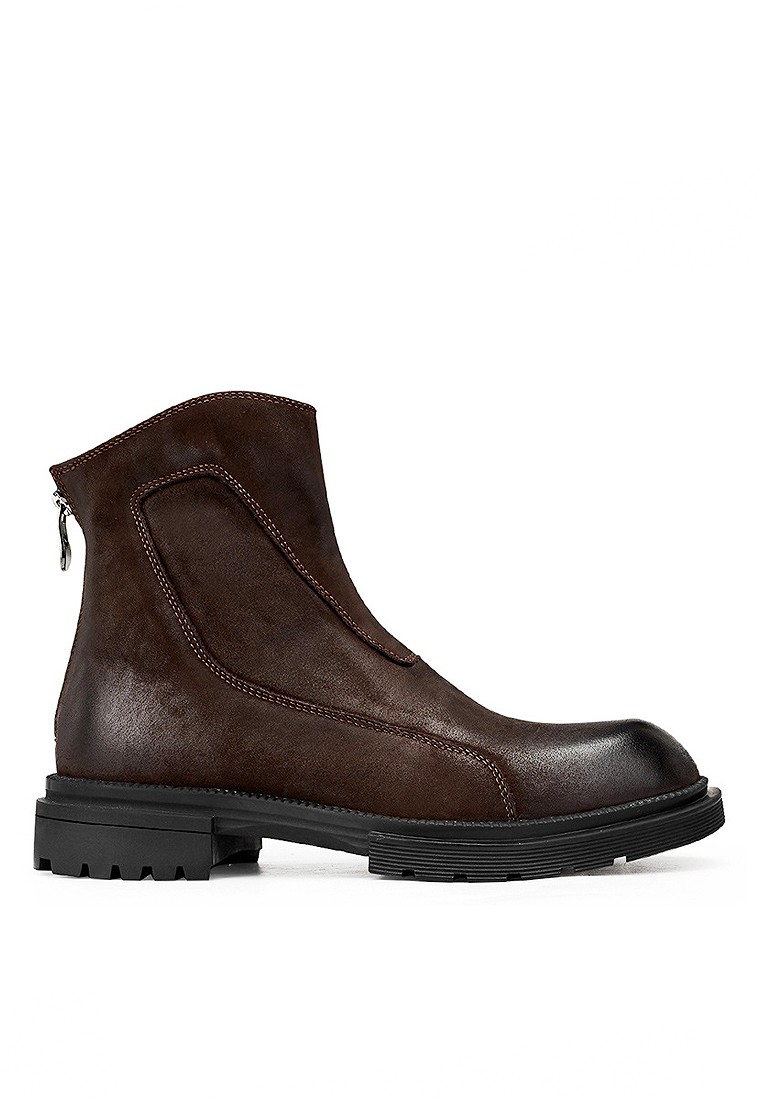 VANSA Trendy Style Leather Martin Boots VSM-B20202