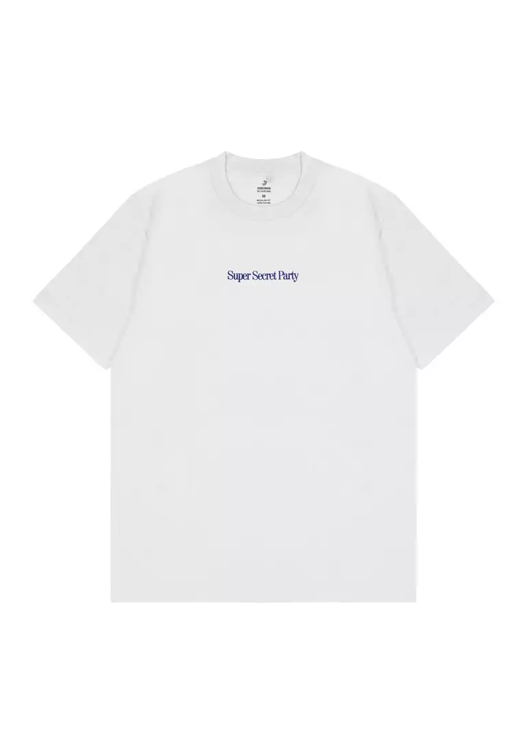 3Second Men's T-Shirt Short Sleeve Regular Fit Cotton Brad OL-C281224