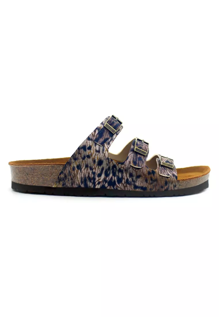 Papillio by birkenstock outlet leopard slingback flat sandals