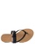 London Rag black Sofia Toe Post Flat Sandals F9116SHC680DD5GS_6
