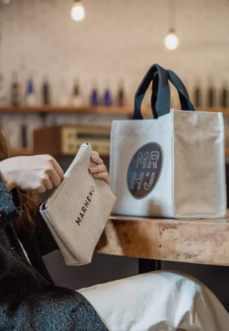 LINA POUCH Canvas Brown
