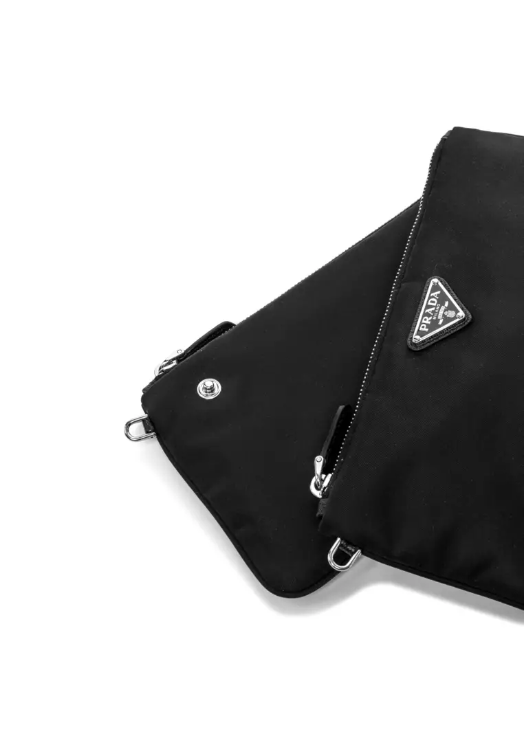 Prada nylon 2025 clutch bag