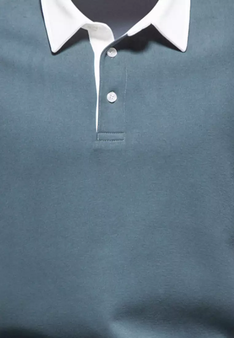 Twenty Eight Shoes Casual Long Sleeve Polo Shirt AX-HD05