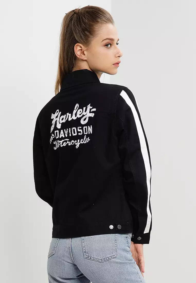 Buy Harley-Davidson Gas And Oil Sleeve Stripe Jacket 2025 Online