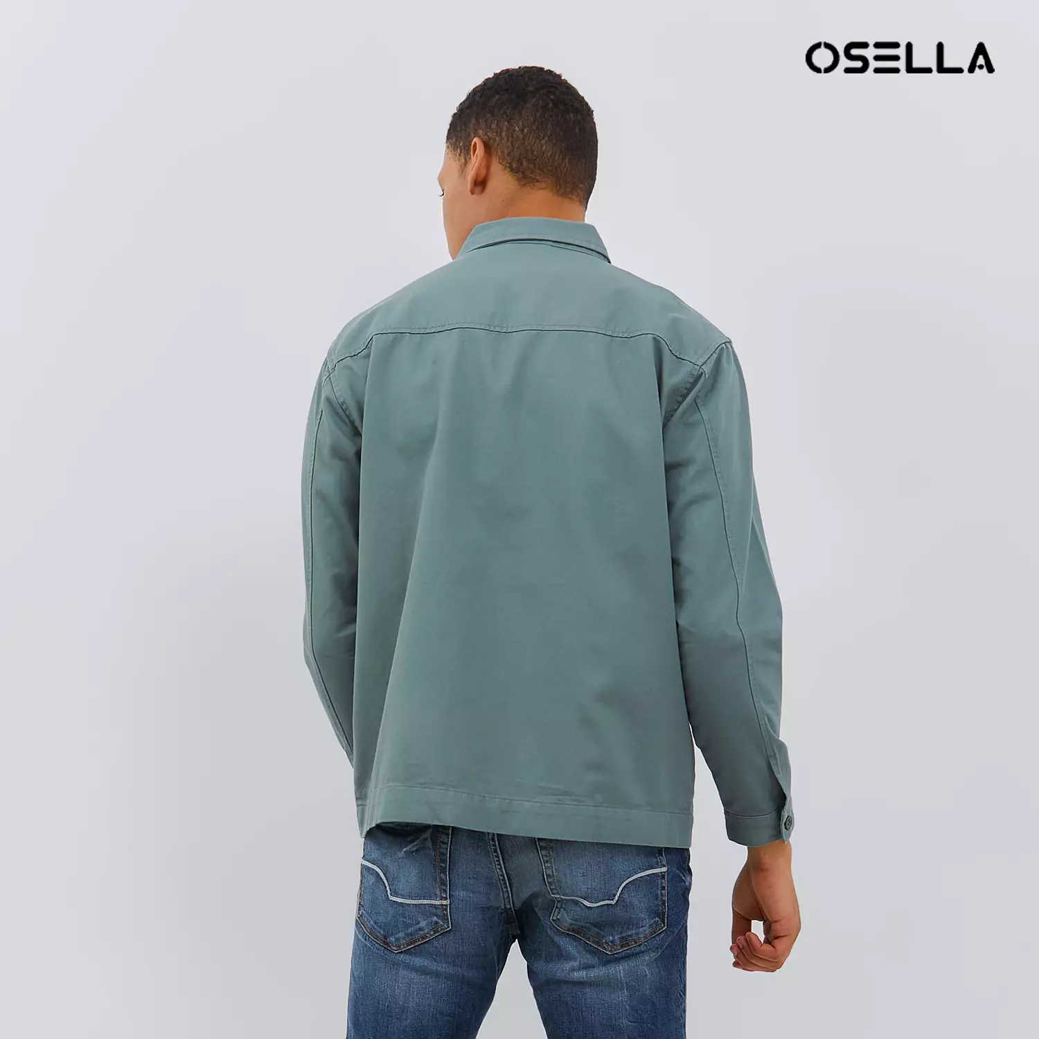 [NEW] Osella Utility Jacket 20614004 | Jaket Pria Warna Dusty Green