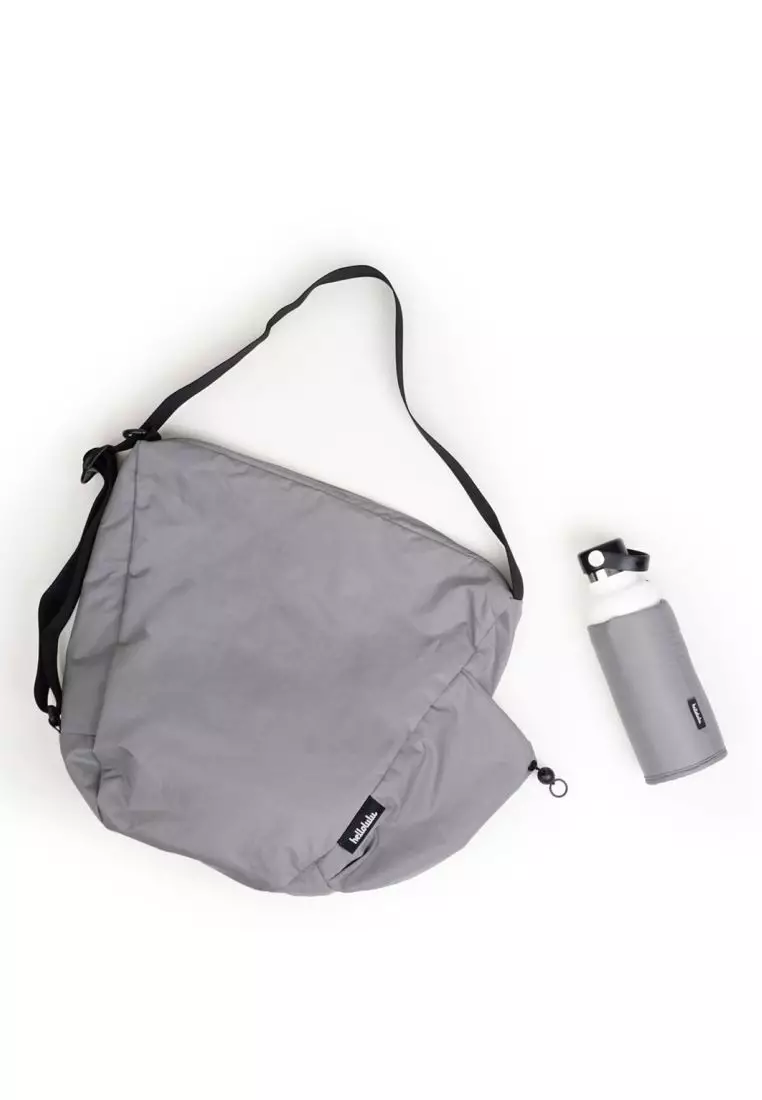 Hellolulu Rea Daily Duo Shoulder Bag S (Quiet Gray)