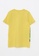 LC WAIKIKI yellow Short Sleeve Boy Short Pajamas Set 1B25CKADFAD32BGS_3