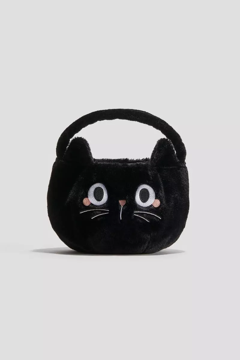 Motif-detail soft handbag