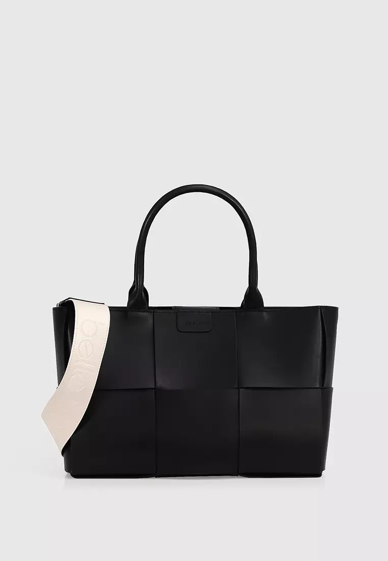 Woven bag cheap black
