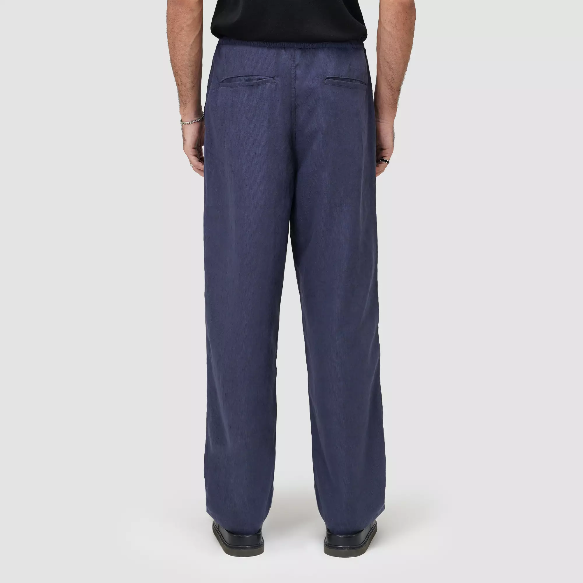 CELCIUS Straight Trouser Corduray Pique L03000713C Navy