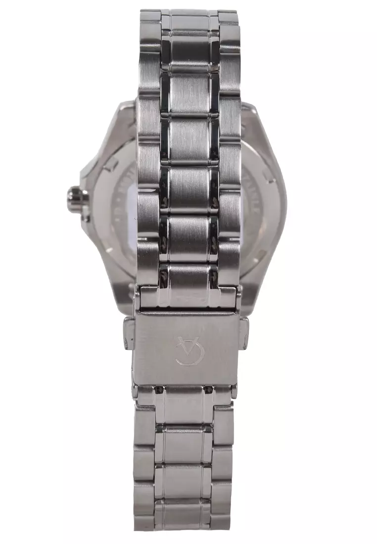 Alexandre Christie - Jam Tangan Wanita - Silver - Stainless Steel Bracelet - 8502LDBSSSL