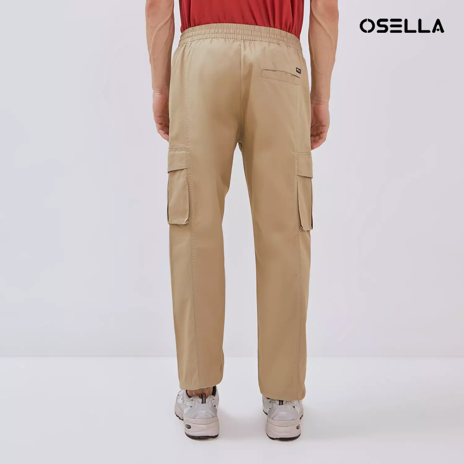 [NEW] Osella Travis Long Cargo Jogger Pants In Khaky 2087400638 | Celana Jogger Panjang Pria