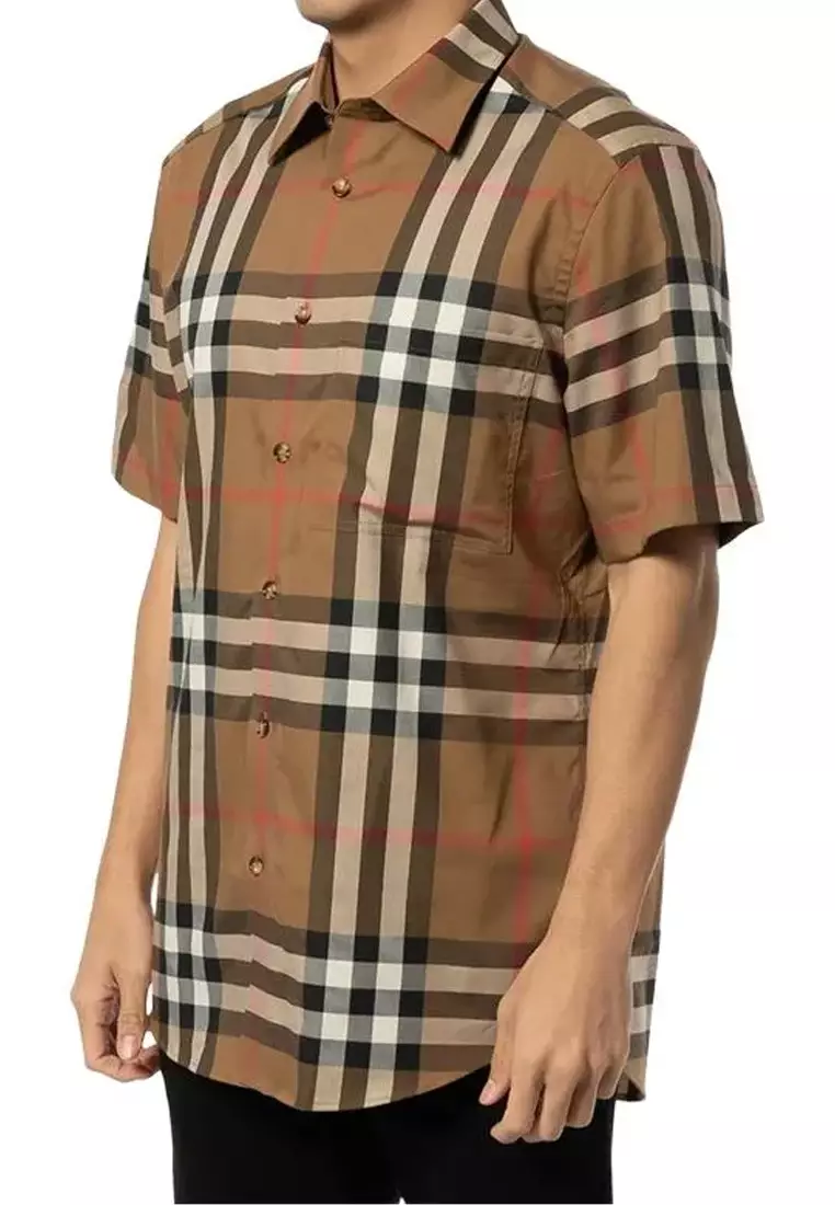 Men's Shirt in Brown 80929421
